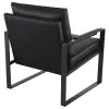 Coaster Fine Furniture 903021 Rosalind - Upholstered Track Arm Accent Chair - Black