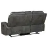 Coaster Fine Furniture 603192 Raelynn - Upholstered Track Arm Motion Loveseat - Gray