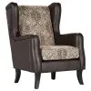 Coaster Fine Furniture 903080 Elmbrook - Upholstered Wingback Accent Club Chair - Brown