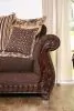 Furniture of America SM6109-CH Tabitha - Chair - Brown / Gold