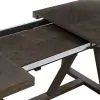 Intercon HR-TA-42101-RCV-C Hearst - Trestle Table - Reclaimed Chevron