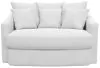 Jackson Furniture Industries 71009-1400/21 Jackson Furniture Industries 71009-1400/21 Matty - Round Accent Cuddle Chaise - White
