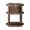 Liberty Furniture 369-OT1020 Warren Park - Round End Table - Coffee Brown