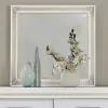 Liberty Furniture 781-BR51 Reflections - Lighted Mirror - Pearl White & Rhinestone