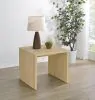 Coaster Fine Furniture 706347 Canoga - Engineered Wood Accent Side End Table - Light Oak