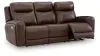Benchcraft® U1330115 Gravier - Power Reclining Sofa With Adjustable Headrest - Cordova