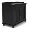 Riverside Furniture 61764 Calhoun - Bachelors Chest - Ebony Whiskey Oak