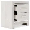 Ashley Furniture B2640-92 Altyra - Two Drawer Night Stand - White
