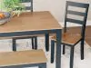 Ashley Furniture D399-325 Ashley Furniture D399-325 Gesthaven - Dining Room Table Set (Set of 6) - Natural / Blue