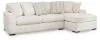 Ashley Furniture 61904S2 Ashley Furniture 61904S2 Chessington - 2-Piece Sectional With Raf Corner Chaise - Ivory