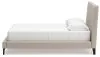 Ashley Furniture B1199-81 Ashley Furniture B1199-81 Cielden - Queen Upholstered Bed with Roll Slats - Soft Gray
