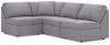 Ashley Furniture 92104S71 Ashley Furniture 92104S71 Modmax - 4-Piece Sectional With 3 Armless Chairs - Granite