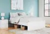 Ashley Furniture EB9630B4 Onita - Queen Platform Bed - White