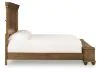 Ashley Furniture PCB782B9 Ashley Furniture PCB782B9 Karallin - California King Panel Storage Bed - Medium Brown