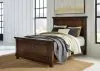 Ashley Furniture B697B2 Porter - Queen Panel Bed - Rustic Brown