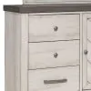 Samuel Lawrence Furniture S466-BR-K6 Riverwood - Bureau Dresser and Mirror