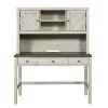 Samuel Lawrence Furniture S466-BR-K7 Riverwood - Desk & Two Door Hutch with USB Port