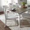 Liberty Furniture 244-DR-O5LTS Liberty Furniture 244-DR-O5LTS Magnolia Manor - 5 Piece Leg Table Set - Antique White