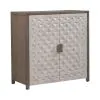 Liberty Furniture 2112-AC1000 Chatfield - Accent Console - Antique White / Tobacco