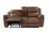 New Classic U5985-25P1-BRN Ryland - Console Loveseat With Power Footrest - Brown