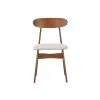 New Classic D331-20-NAT New Classic D331-20-NAT Morocco - Dining Chair With Natural Seat Cushion (Set of 2) - Brown