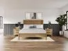 Riverside Furniture 91099 Davie - Wood 3 Drawer Nightstand - Light Brown