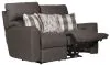 Jackson Furniture Industries 61802-1561/58-2533/58 Jackson Furniture Industries 61802-1561/58-2533/58 Searsport - Power Reclining Loveseat With Power Adjustable Headrest - Metal