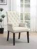 CoasterElevations 107283 Alana - Fabric Upholstered Arm Dining Chair - Beige