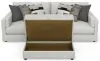 Jackson Furniture Industries 2405/36/37/77/3-11 Jackson Furniture Industries 2405/36/37/77/3-11 Trevor - 2 Piece Extra Deep Oversized Sofa With 1 Included Storage Cocktail Ottoman - Chalk