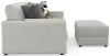 Jackson Furniture Industries 2405/36/37/77/3-11 Jackson Furniture Industries 2405/36/37/77/3-11 Trevor - 2 Piece Extra Deep Oversized Sofa With 1 Included Storage Cocktail Ottoman - Chalk