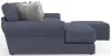 Jackson Furniture Industries 4052/75/73/12-23 Jackson Furniture Industries 4052/75/73/12-23 Cape May - 2 Piece Sofa Chaise With Comfort Coil Seating, 41