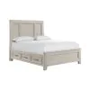 Intercon CR-BR-9765QS-WSL-C Intercon CR-BR-9765QS-WSL-C Carlson - Queen Storage Bed - Washed Linen