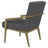 Coaster Fine Furniture 903144 Kirra - Upholstered Metal Arm Accent Chair - Dark Gray