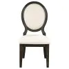 Coaster Fine Furniture 109230-S5 Twyla - 5 Piece Round Wood Dining Room Table Set - Dark Cocoa