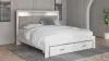 Ashley Furniture B2640B29 Altyra - King Upholstered Storage Bed - White
