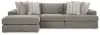 Ashley Furniture 58103S3 Avaliyah - 3-Piece Sectional With Laf Corner Chaise - Ash