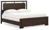 Ashley Furniture B441/31/36/82/94 Ashley Furniture B441/31/36/82/94 Covetown - 4 Pc. - Dresser, Mirror, California King Panel Bed - Dark Brown