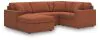 Ashley Furniture 92102S66 Ashley Furniture 92102S66 Modmax - 4-Piece Sectional With Laf Corner Chaise, With Raf Corner Chair - Spice