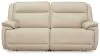 Ashley Furniture U13001S3 Double Deal - 2-Piece Power Reclining Loveseat Sectional - Almond