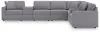 Ashley Furniture 92104S11 Ashley Furniture 92104S11 Modmax - 8-Piece Sectional With Storage Consoles - Granite