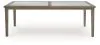 Ashley Furniture P701-625 Rainier Ranch - Rectangle Dining Table With Umbrella Option - Brown / Beige