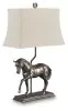 Ashley Furniture L317044 Sandorman - Poly Table Lamp - Bronze Finish