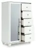 Ashley Furniture PCB1819-48 Kozlani - Dressing Chest - White