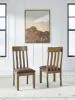 Ashley Furniture PCD592-01 Urbinforte - Dining Upholstered Side Chair (Set of 2) - Light Brown