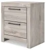 Ashley Furniture PCB1120-92 Ashley Furniture PCB1120-92 Broachmyn - Two Drawer Night Stand - Gray