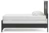Ashley Furniture PCB1118B8 Ashley Furniture PCB1118B8 Broachmyn - Twin Panel Bed - Black / Gray