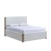 New Classic 00-B2123-100 Anika - 6/6 Eastern King Bed Only - White / Natural