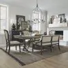 Liberty Furniture 615-C6501B-B Liberty Furniture 615-C6501B-B Americana Farmhouse - Upholstered Shelter Dining Bench - Beige / Black