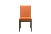 New Classic D7185B-20-ORG Maggie - Dining Chair With Cushion (Set of 2) - Terracotta / Walnut