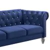 New Classic UKD13-30-BLUC New Classic UKD13-30-BLUC Emma Crystal - Sofa - Royal Blue